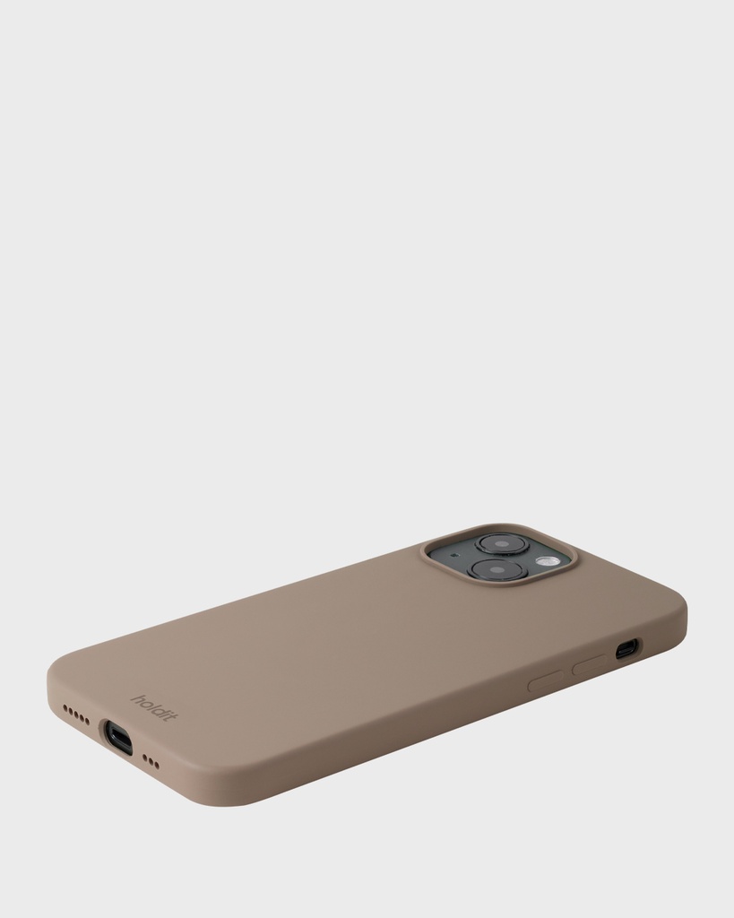 Holdit Silicone Case iPhone 13 Pro Mocha Brown