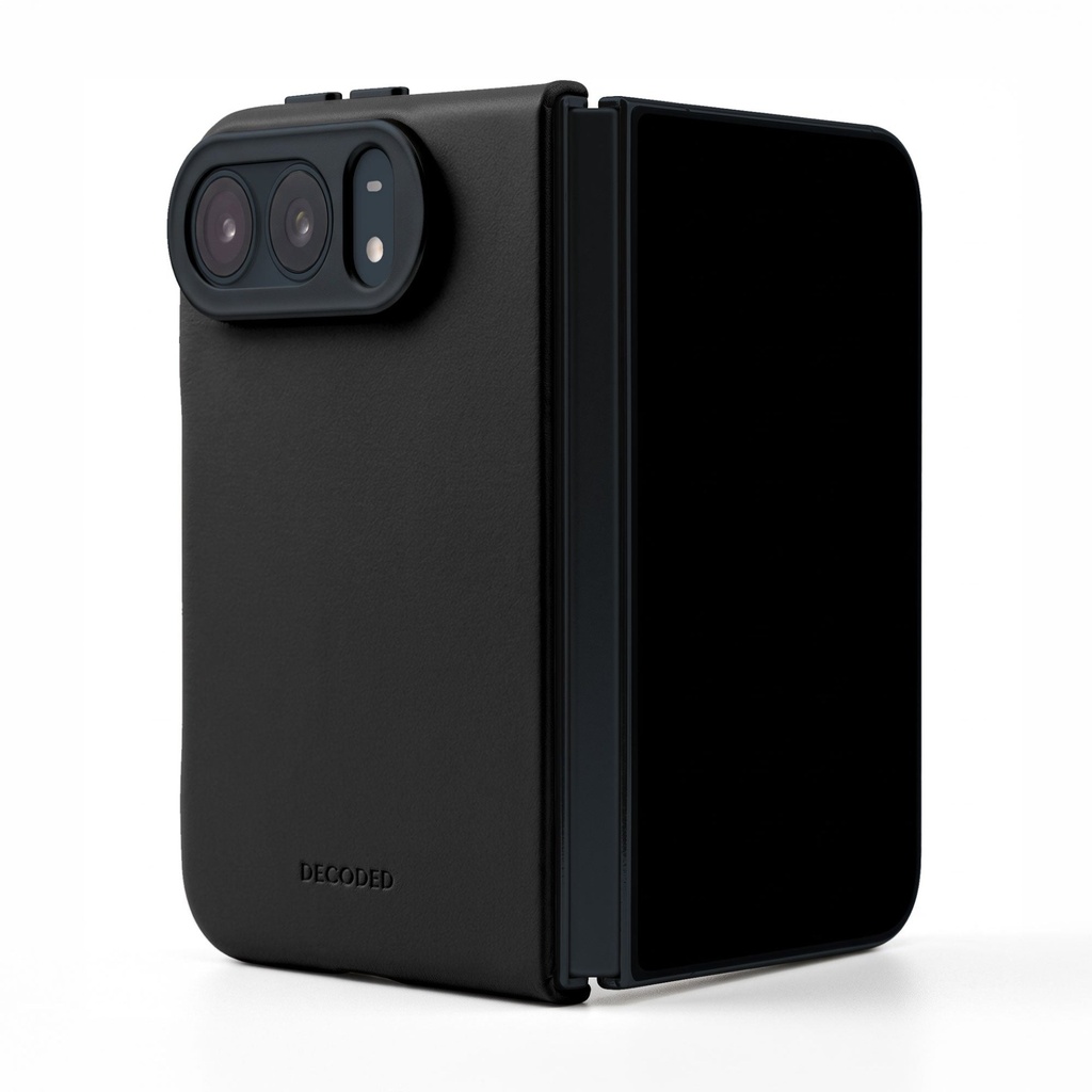 Decoded Leather Case voor iPhone Duo (Black)