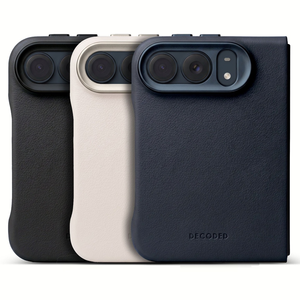 Decoded Leather Case voor iPhone Duo (Black)