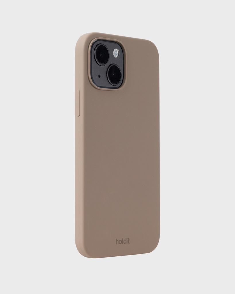 Holdit Silicone Case iPhone 13 Pro Mocha Brown