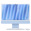24-inch iMac met Retina 4,5K‑display: Apple M4-chip met 8‑core CPU en 8‑core GPU