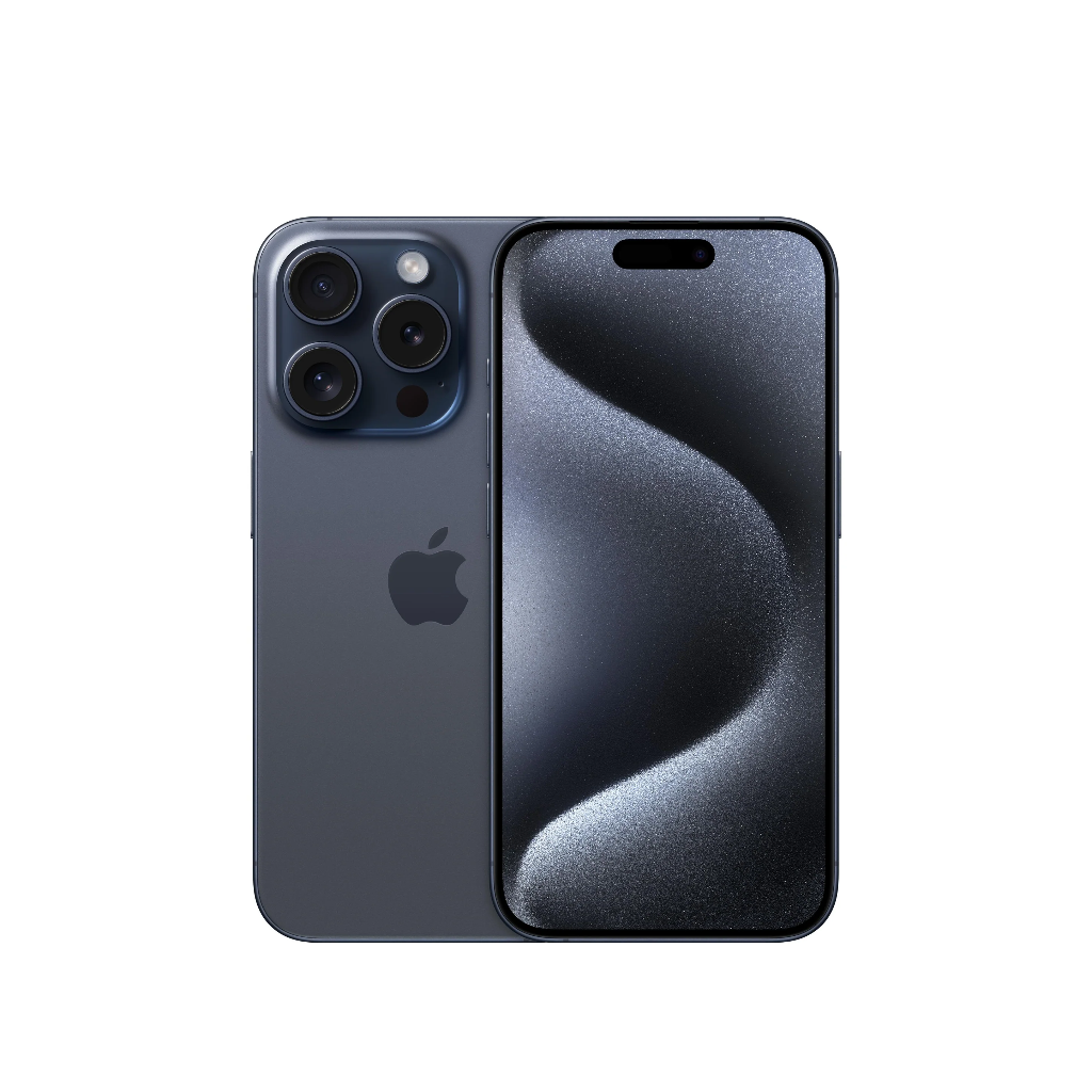 ⓚ Refurbished iPhone 15 Pro, 256 GB, Blauw titanium
