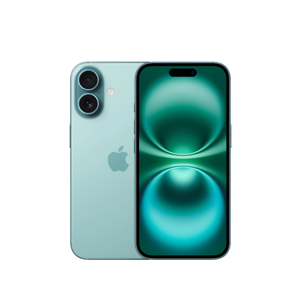 ⓚ Refurbished iPhone 16, 128 GB, Blauwgroen