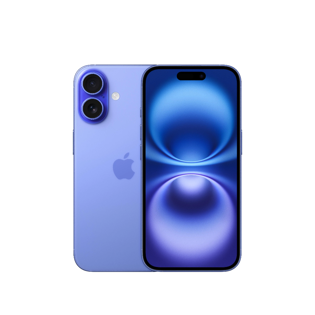 ⓚ Refurbished iPhone 16, 128 GB, Ultramarijn