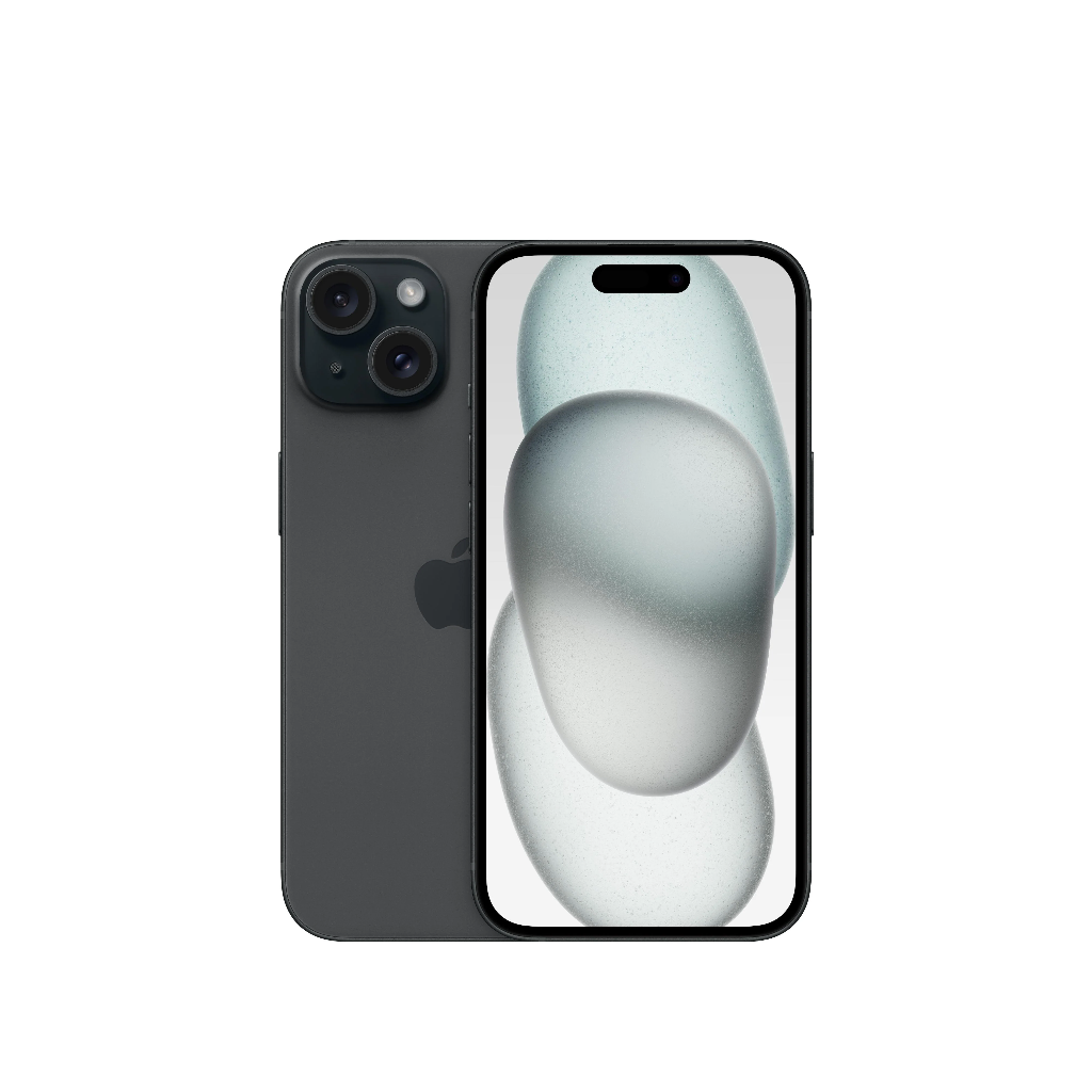 ⓚ Refurbished iPhone 15, 128 GB, Zwart – Marge