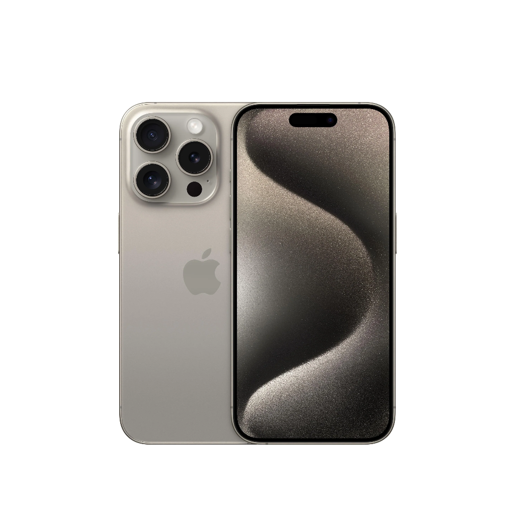 ⓚ Refurbished iPhone 15 Pro, 128 GB, Naturel titanium – Marge