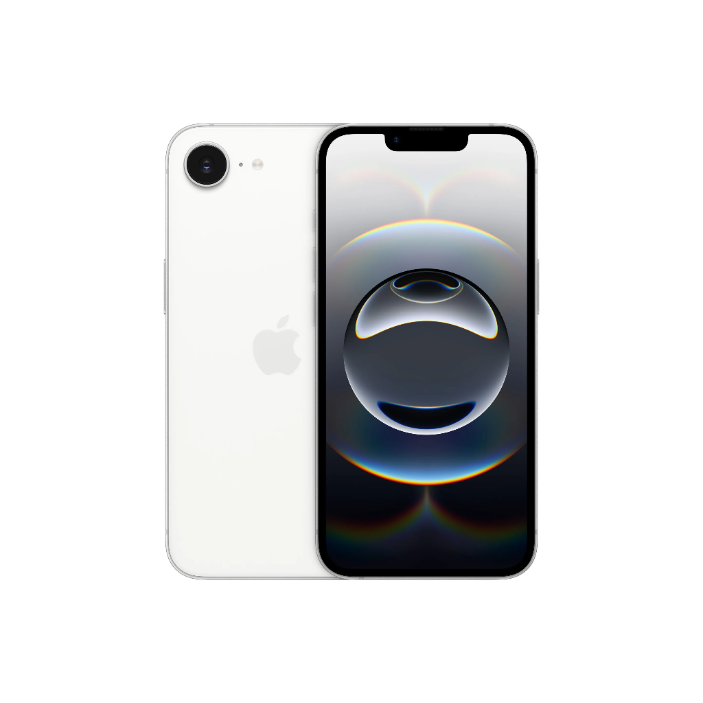 ⓚ Refurbished iPhone 16e, 128 GB, Wit – Marge