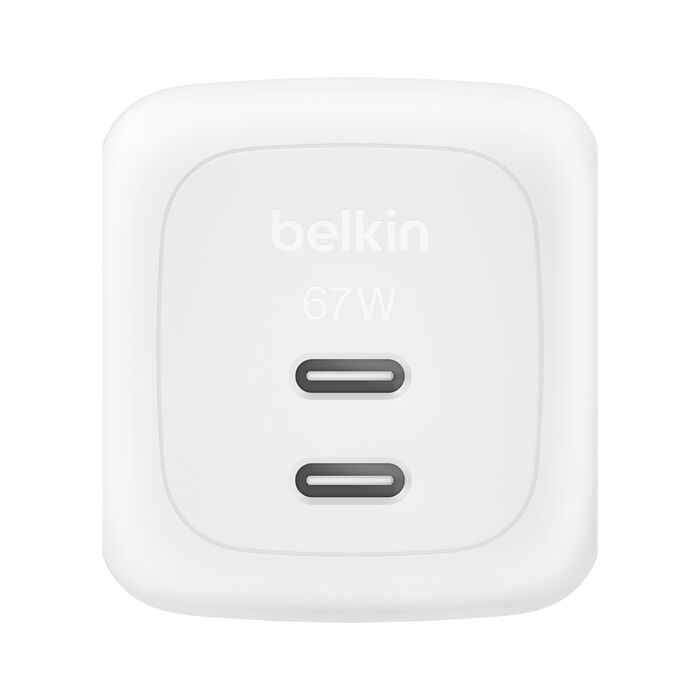Belkin BoostCharge | 2-poorts USB-C-wandlader (67W)