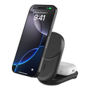 Belkin UltraCharge 2-in-1 magnetisch draadloos laadstation met Qi2 (25 W)