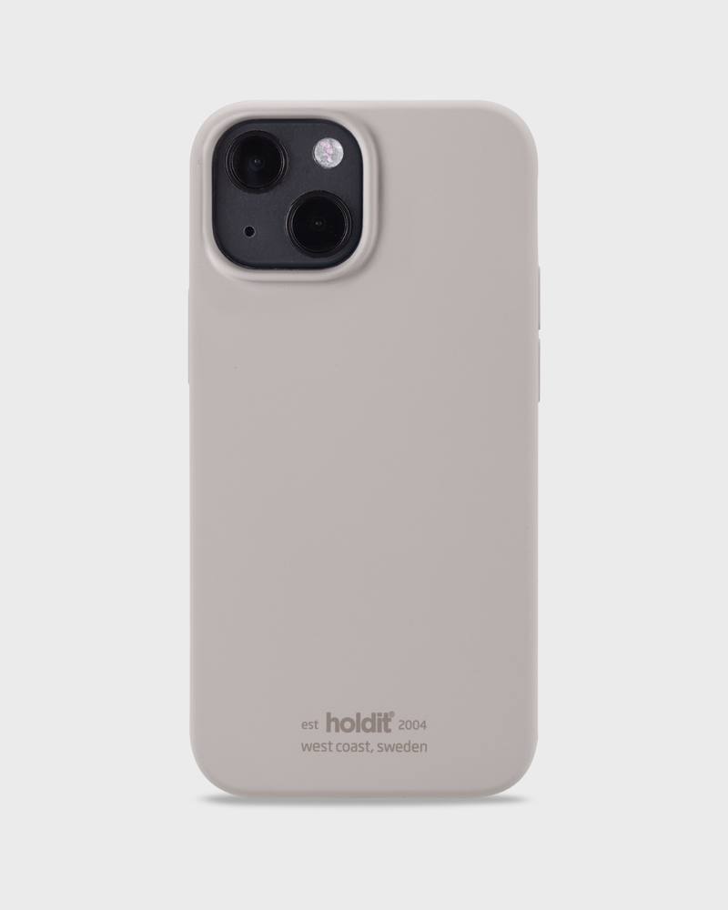 Holdit Silicone Case iPhone 13 Mini Taupe