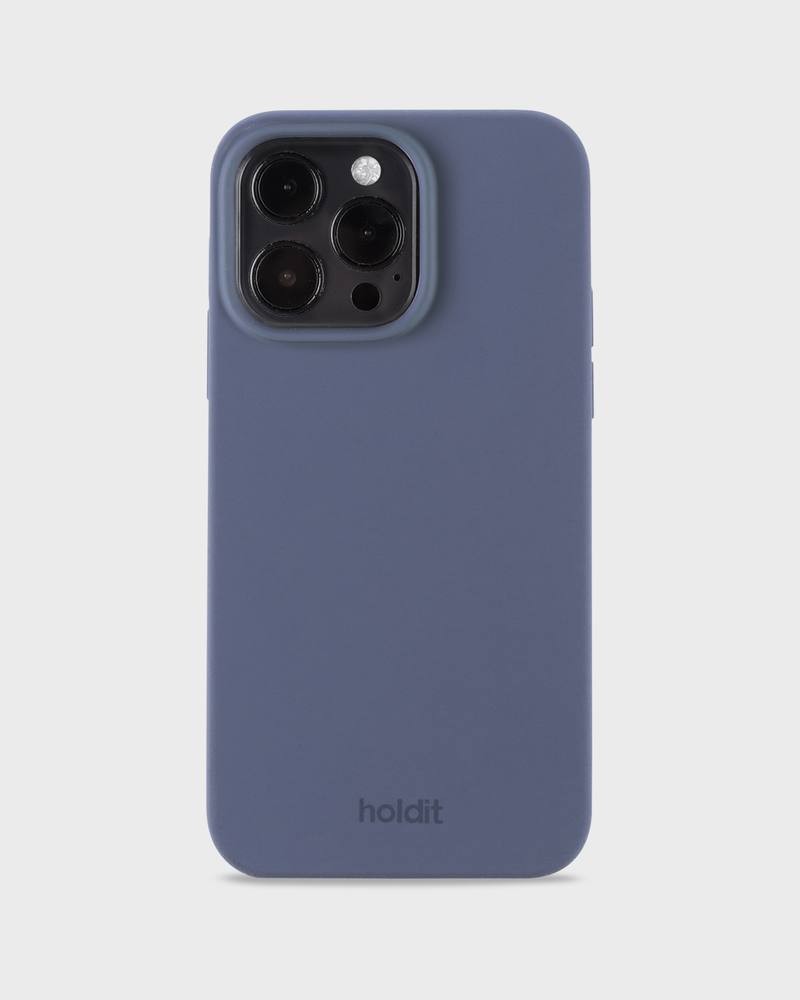 Holdit Silicone Case iPhone 14 Pro Max Pacific Blue