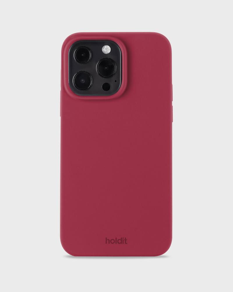 Holdit Silicone Case iPhone 13 Pro Red Velvet