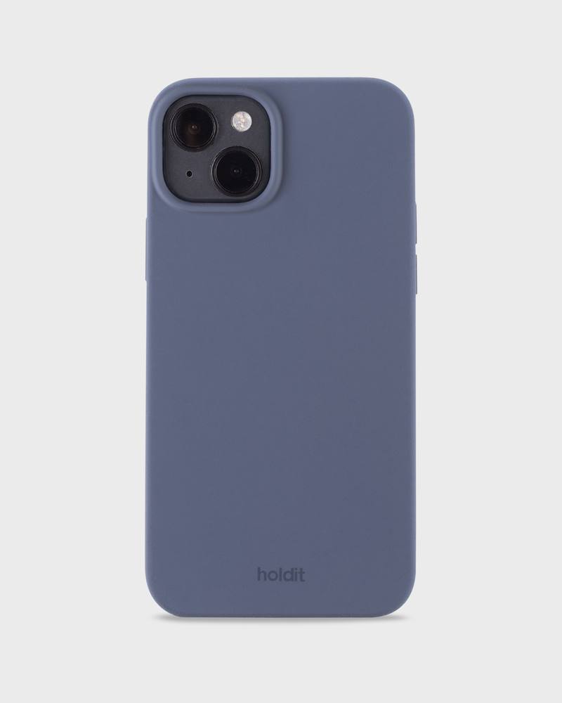 Holdit Silicone Case iPhone 15 Plus Pacific Blue