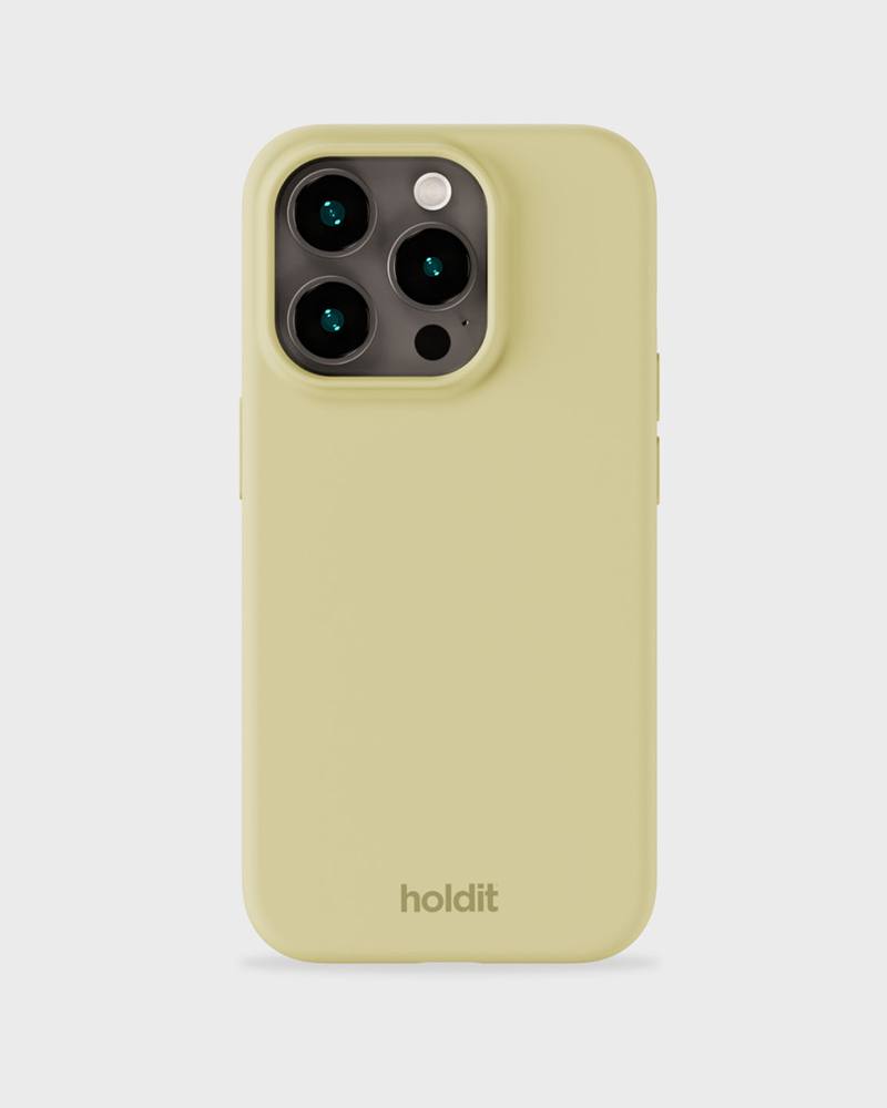 Holdit Silicone Case iPhone 15 Pro Max Biscotti