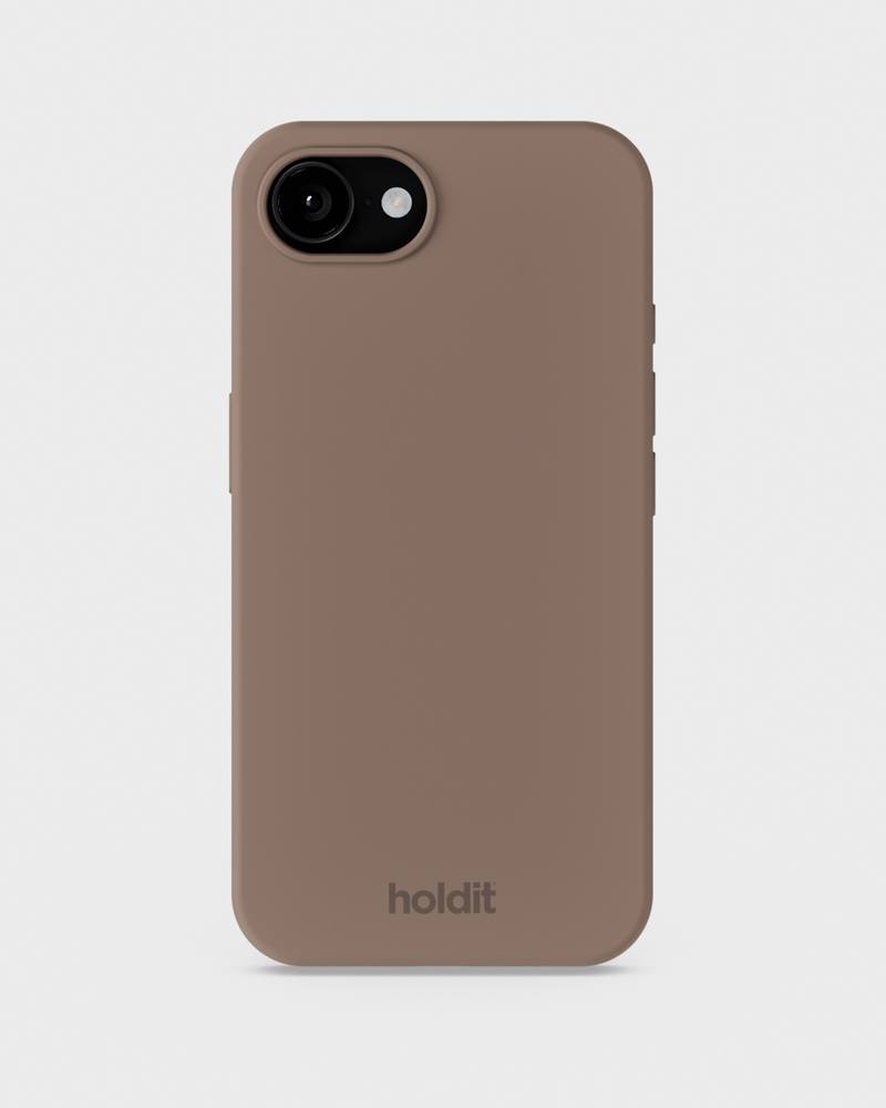 Holdit Silicone Case iPhone 17e/16e Mocha Brown