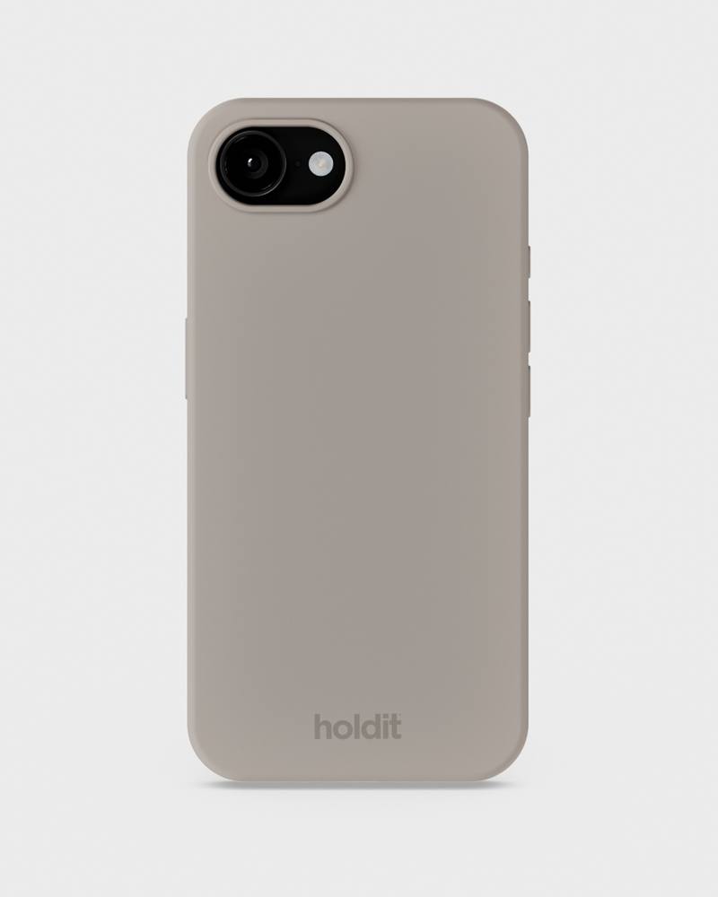 Holdit Silicone Case iPhone 17e/16e Taupe