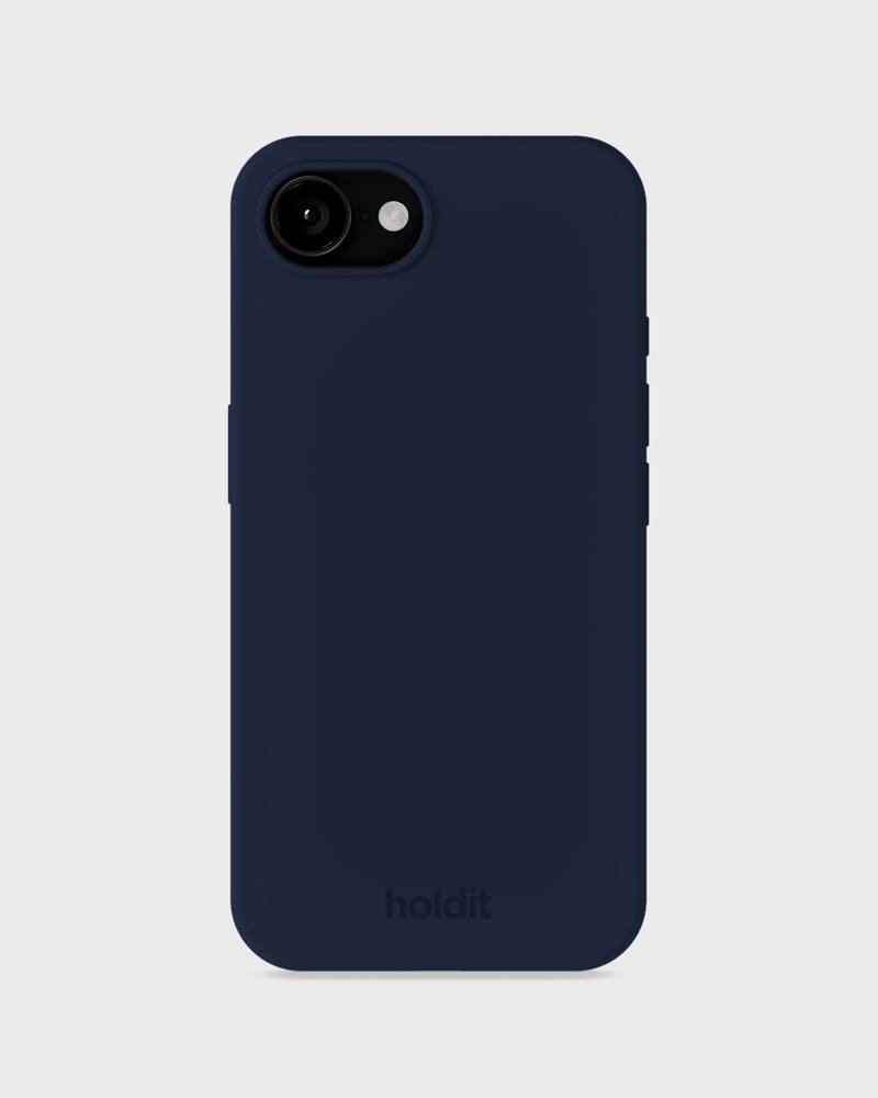 Holdit Silicone Case iPhone 17e/16e Midnight Blue