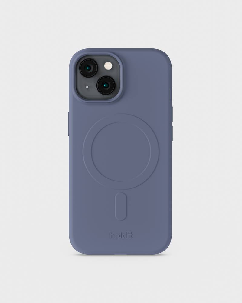 Holdit Soft Case MagSafe iPhone 17e/16e/15/14/13 Pacific Blue