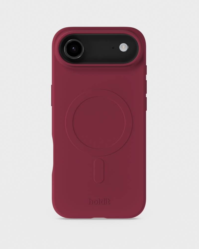 Holdit Soft Case MagSafe iPhone Air Red Velvet
