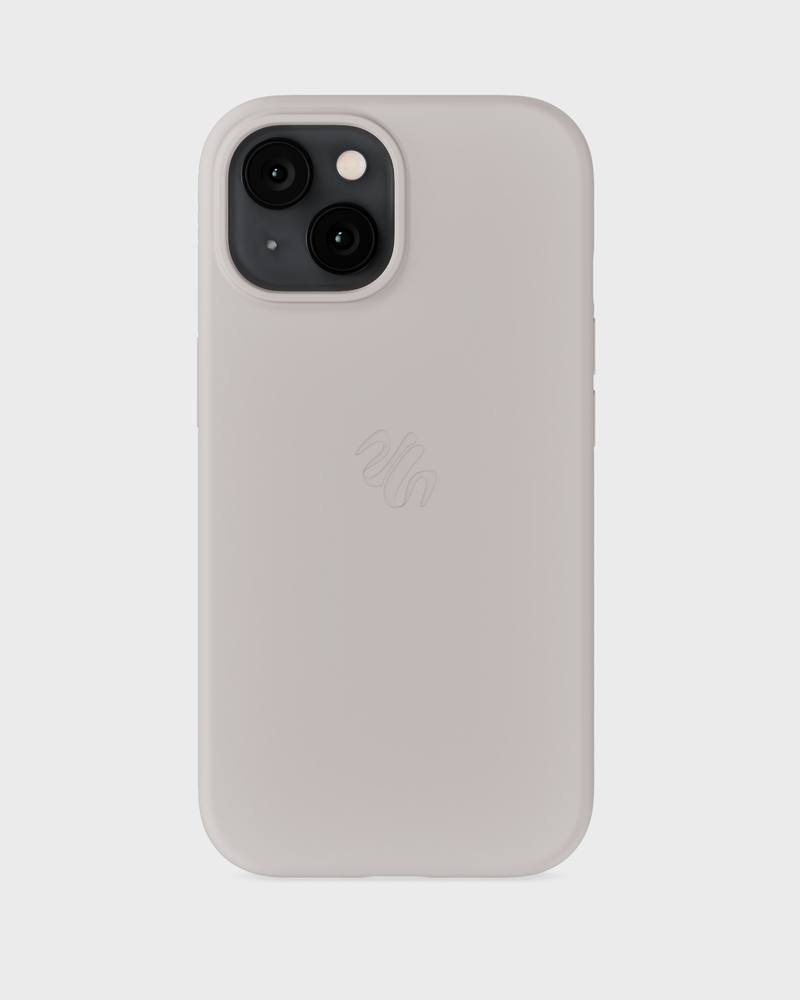 Holdit Silicone Case MagSafe iPhone 17e/16e/15/14/13 Wool Gray
