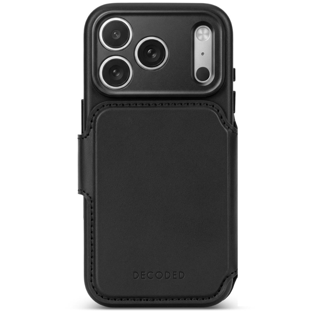Decoded Leather Detachable Wallet Case voor iPhone 18 Pro / 17 Pro