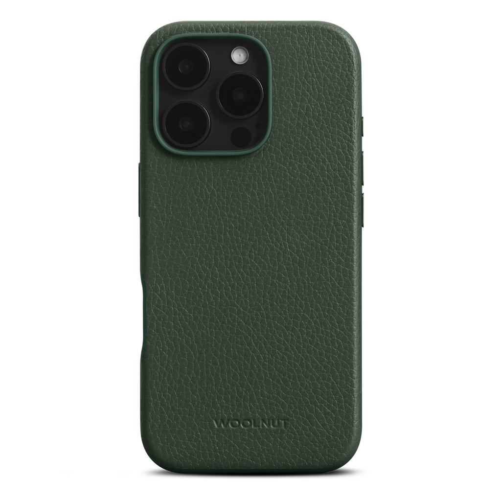 Woolnut Leather Case voor iPhone 16 Pro