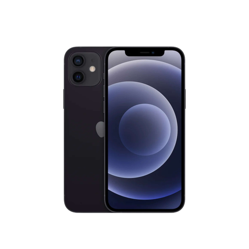 ⓚ Refurbished iPhone 12, 64 GB, Zwart