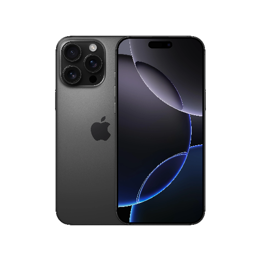 ⓚ Refurbished iPhone 16 Pro, 256 GB, Zwart titanium – Marge
