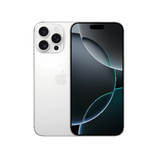 ⓚ Refurbished iPhone 16 Pro Max, 256 GB, Wit titanium – Marge