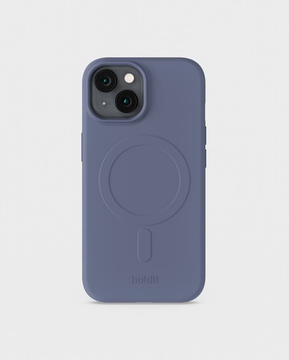 Holdit Soft Case MagSafe iPhone 17e/16e/15/14/13 Pacific Blue