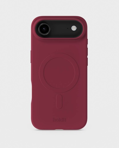 Holdit Soft Case MagSafe iPhone Air Red Velvet
