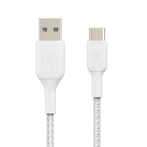 Belkin BoostCharge gevlochten USB-C/USB-A-kabel