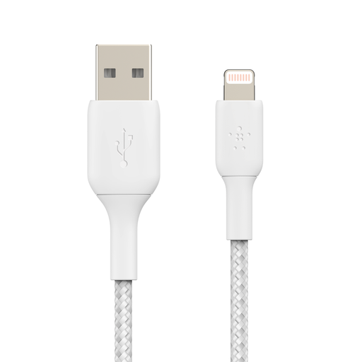 Belkin BoostCharge gevlochten Lightning/USB-A-kabel