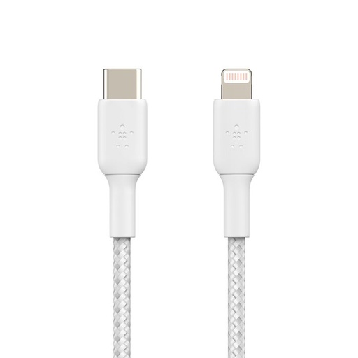 Belkin BoostCharge gevlochten USB-C/Lightning-kabel